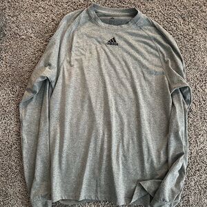 Adidas Gray Men’s Long sleeve